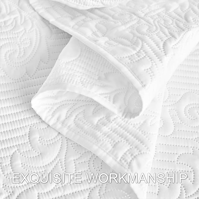 Hansleep White Quilt Queen Size - Image 5