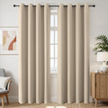 Joydeco Blackout Curtains 90 Inch Length 2 Panels Set, Thermal Insulated Long by JOYDECO