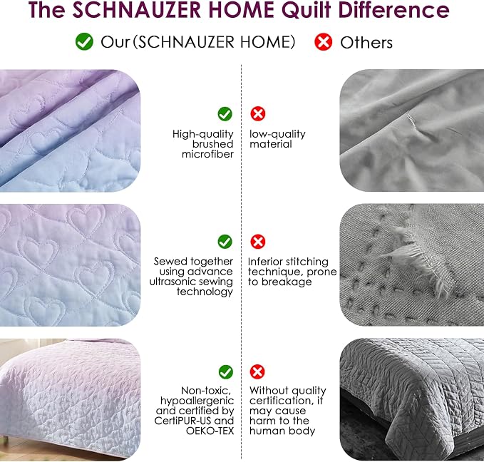 Twin Size 2 Piece Quilt Set, Bailey Printed Bedding Coverlet Set, Lightweight - Image 4