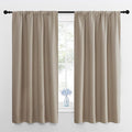 NICETOWN Blackout Curtains for Bedroom, 1 Pair, 42 by 45-inch, Window Treatment by NICETOWN