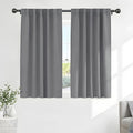 PONY DANCE Gray Blackout Curtains by PONYDANCE