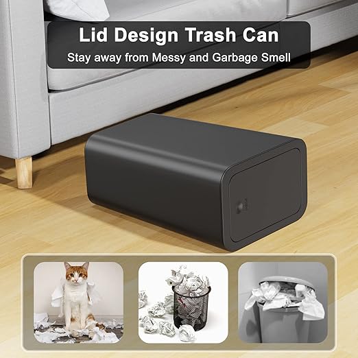 N. NETDOT 3 Pack 10 Liter Small Trash Can - Image 5