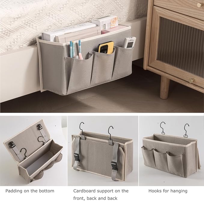 Bedside Caddies, Bedside Storage Organizer - Image 3