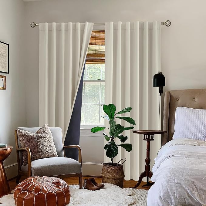 BGment 100% Room Darkening Thermal Insulated Blackout Curtains 95 Inches Long - Image 9