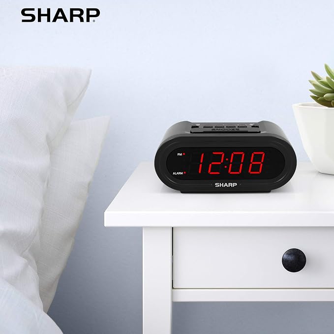 Sharp AccuSet Self-Setting Alarm Clock - Image 6