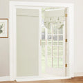 RYB HOME Blackout French Door Curtain, No Drill, W26 x L69, Light Beige | Self by RYBHOME
