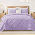 Exclusivo Mezcla Twin Size Quilt Set, Lilac | Soft Bedspreads by ExclusivoMezcla