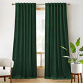 RYB HOME Velvet Curtains 102 inches Long, Extra Long High Ceiling Curtains | by RYBHOME