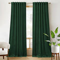 RYB HOME Velvet Curtains 108 inches Long, Extra Long High Ceiling Curtains | by RYBHOME