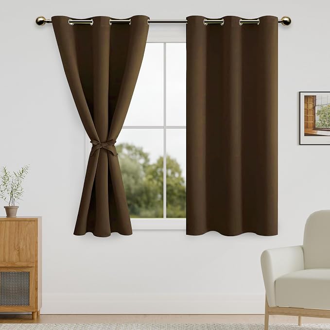 DWCN Blackout Curtains for Bedroom 38x54 Inches - Image 2