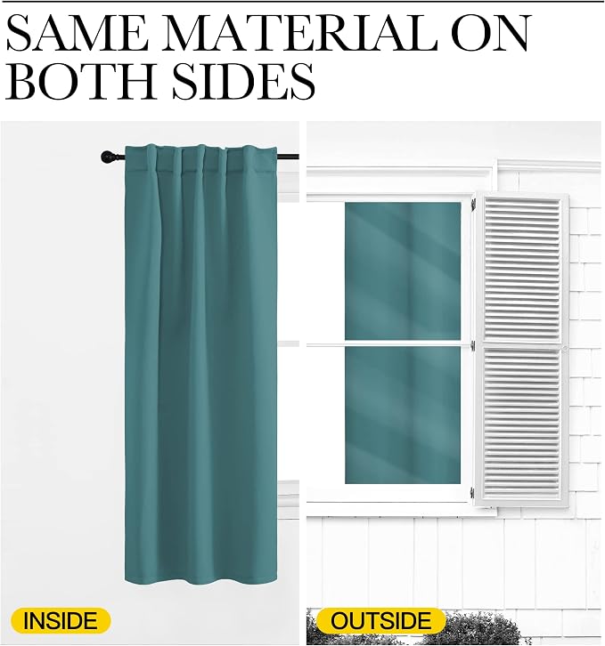 NICETOWN Living Room Blackout Draperies - Image 6