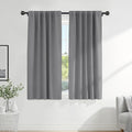 PONY DANCE Blackout Window Curtains Set - 42 W x 72 Inches L by PONYDANCE