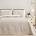 Exclusivo Mezcla 3-Piece King Quilt Bedding Set, Soft Microfiber Bedspreads | by ExclusivoMezcla