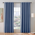PONY DANCE Blackout Curtains 84 inch Length 2 Panels Set, Thermal Insulated by PONYDANCE