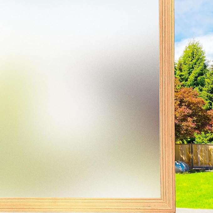 Frosted Window Privacy Film Static Cling Glass Film 23.6" x 6.5' | No Glue by FILMGOO