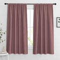 RYB HOME Blackout Curtains for Bedroom Living Room Nursery 63 inches Long | by RYBHOME