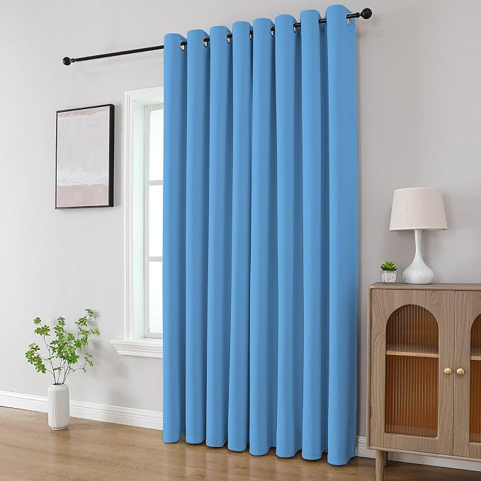 CUCRAF Blackout Curtains 84 inch Length 2 Panels Set, Room Darkening Drapes - Image 8