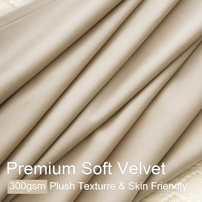 90 Inches Long Velvet Pinch Pleated Curtains - Image 3