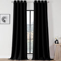 Joydeco Blackout Curtains for Bedroom 120 Inch Long 2 Panels, Room Darkening by JOYDECO