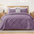 Exclusivo Mezcla Quilts Queen Size, Dusty Lavender | Soft Bedspreads by ExclusivoMezcla