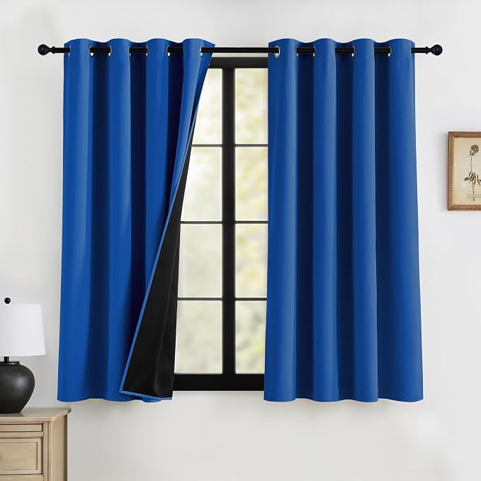 RYB HOME 100% Blackout Curtains by RYBHOME
