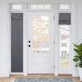 RYB HOME Sidelight Curtains for Front Door, Skinny Narrow Window Curtains | by RYBHOME