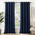 Deconovo Blackout Curtains for Bedroom and Living Room 96 Inches Long | Black by Unknown