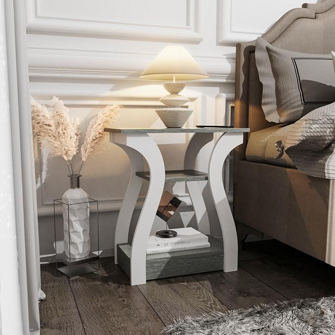 FROMJBEST End Tables Living Room, - Image 6