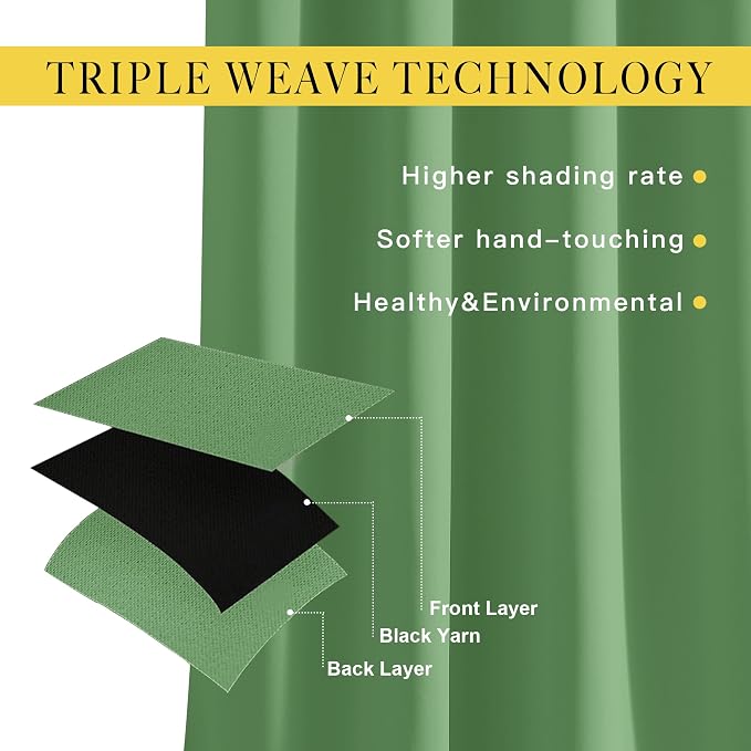 NICETOWN Room Divider 84 inch Curtain - Image 4
