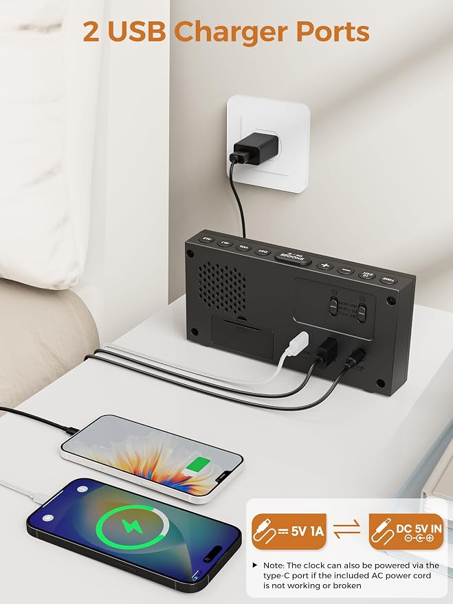 Digital Alarm Clock for Bedroom - Image 5