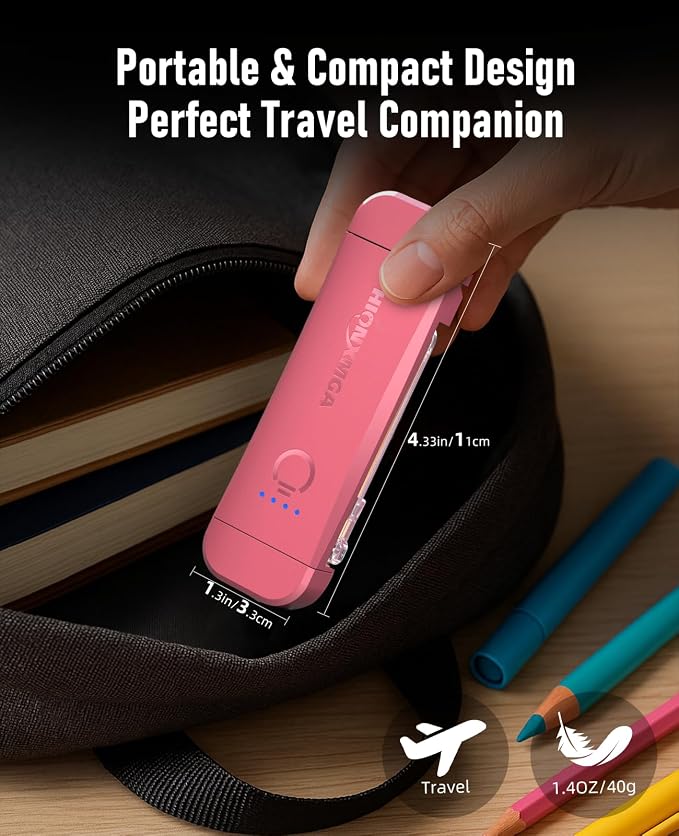 HIONXMGA 2-Pack, Rechargeable Book Lights - Image 6