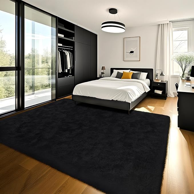HOMORE 6x9 Area Rug for Living Room, Soft and Comfy Carpet for Kids Room - Image 2