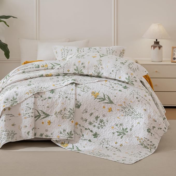 Lady Ann Oversized King Quilt 120x120, Cotton California King Size Quilted - Image 2