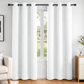 Deconovo Blackout Curtains for Bedroom and Living Room 90 Inches Long | Black by Unknown