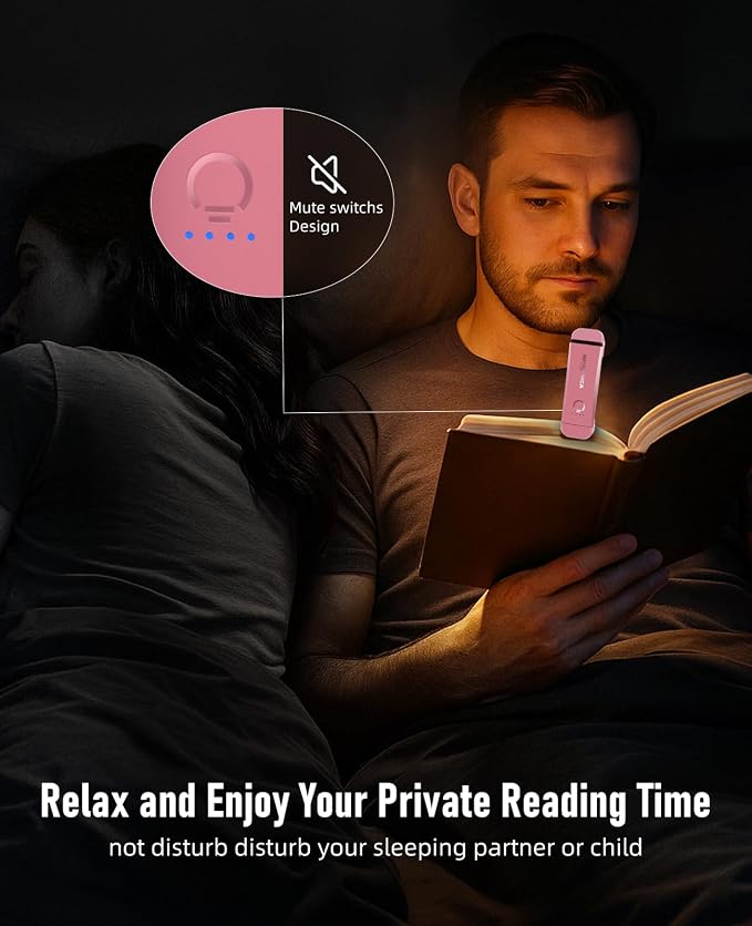 HIONXMGA 2-Pack, Rechargeable Book Lights - Image 7