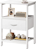 Huuger Night Stand with 2 Drawers, Bed Side Table with Open Shelf | Bedroom by Huuger
