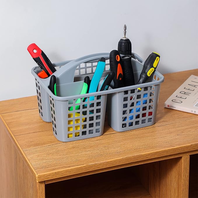 Portable Shower Caddy Basket Plastic Storage Basket - Image 7