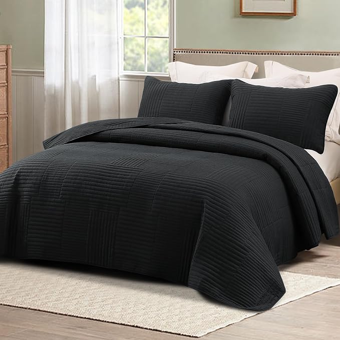 Whale Flotilla Ultra Soft Cal King Quilt Bedding Set, Lightweight - Image 8