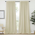 NICETOWN Living Room Blackout Curtains 95 inches Long, Window Treatment Room by NICETOWN