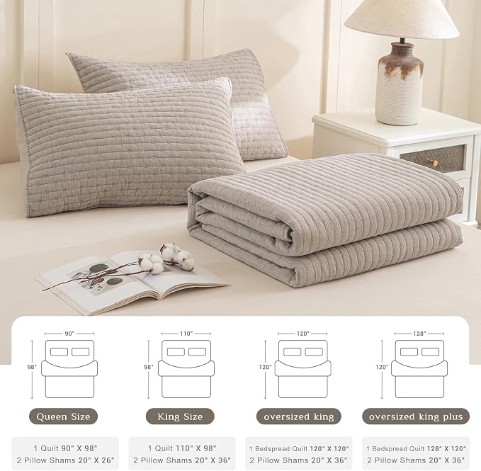 CozyTide Oversized King Bedspread 120x120 - Image 7