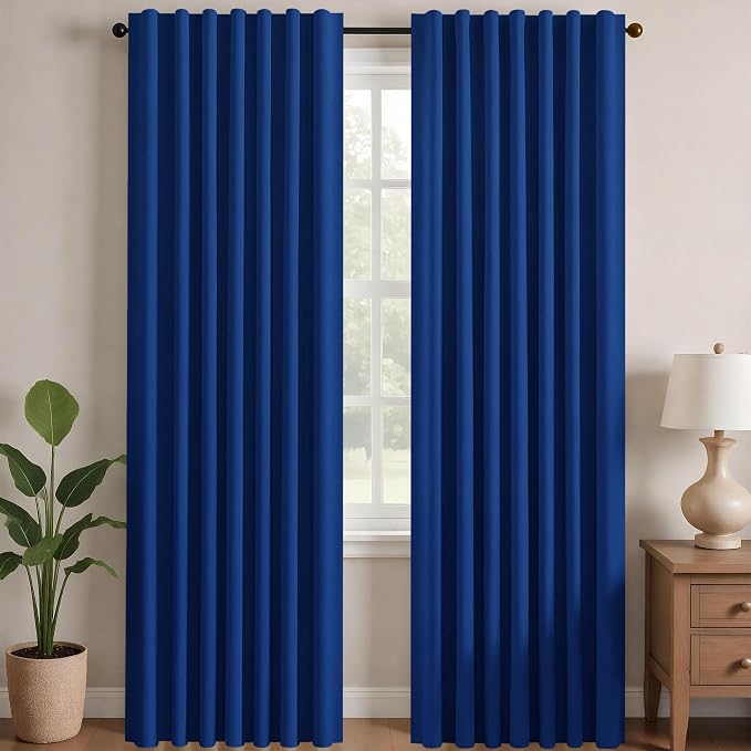 Deconovo Blackout Curtains Back Tab and Rod Pocket Thermal Insulated Room by Unknown