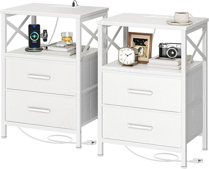 Huuger Nightstand Set of 2 by Huuger