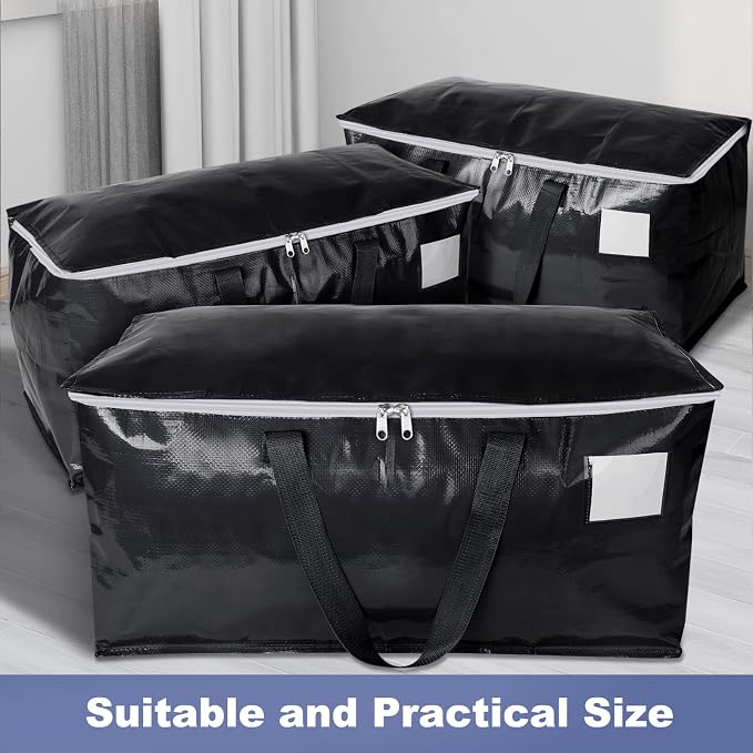 StorageRight Moving Bags, Moving Boxes, 93L 6-Pack Sotrage Bags Totes, - Image 5
