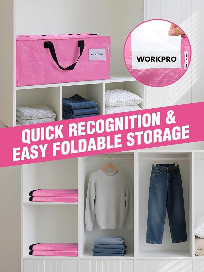 WORKPRO 2 Pack Extra Large Moving Bags - Image 7