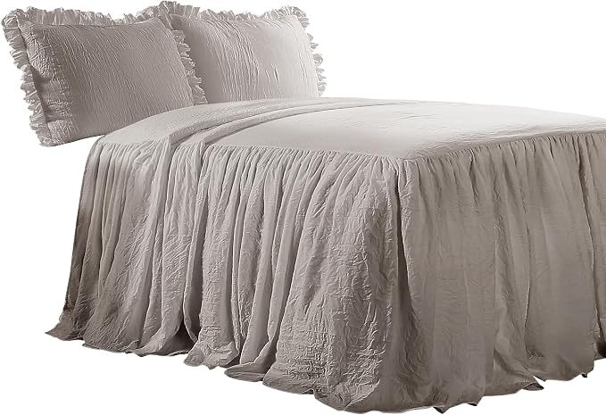 Lush Decor Ruffle Skirt Bedspread Set - Image 7