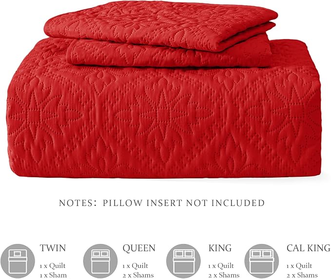 Exclusivo Mezcla Twin Quilt Set, All Season Bedding - Image 6