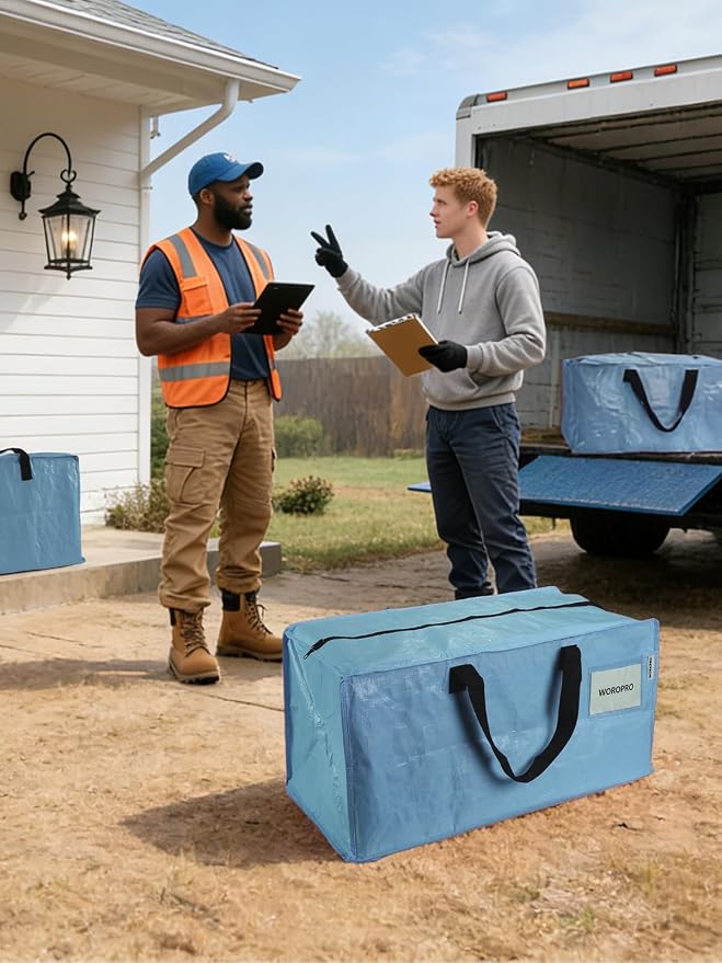 WORKPRO 2 Pack Extra Large Moving Bags - Image 2
