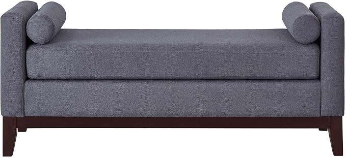 51” Bed Ottoman Bench for Bedroom, Boucle Upholstered End of The Bed Bench - Image 7