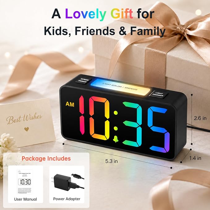 DreamSky Small Digital Alarm Clock - Image 8