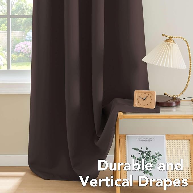 H.VERSAILTEX Blackout Curtains for Bedroom Thermal Insulated Room Darkening - Image 8